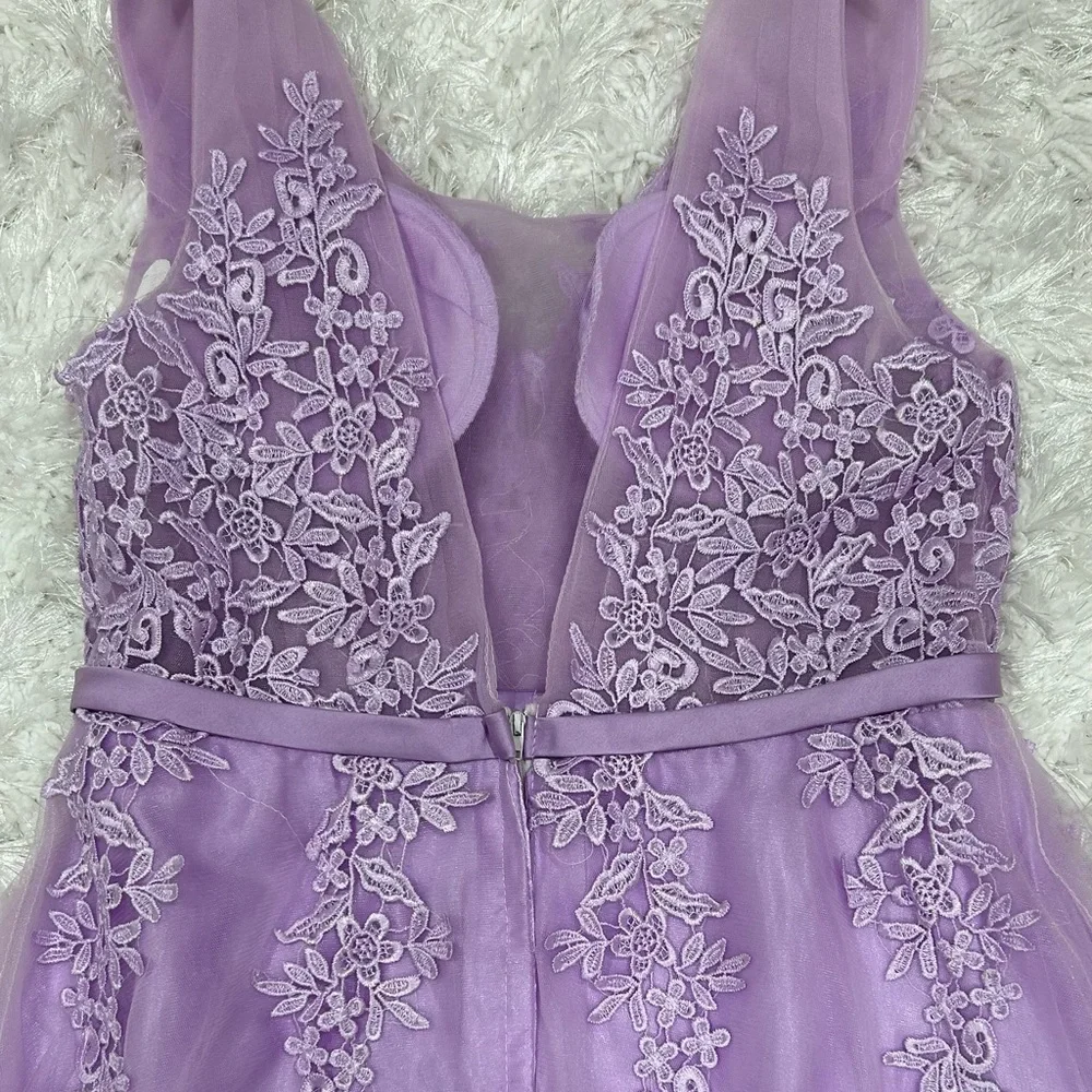 NWOT 💜 Lilac Lavender Gown/Dress - Picture 15 of 17